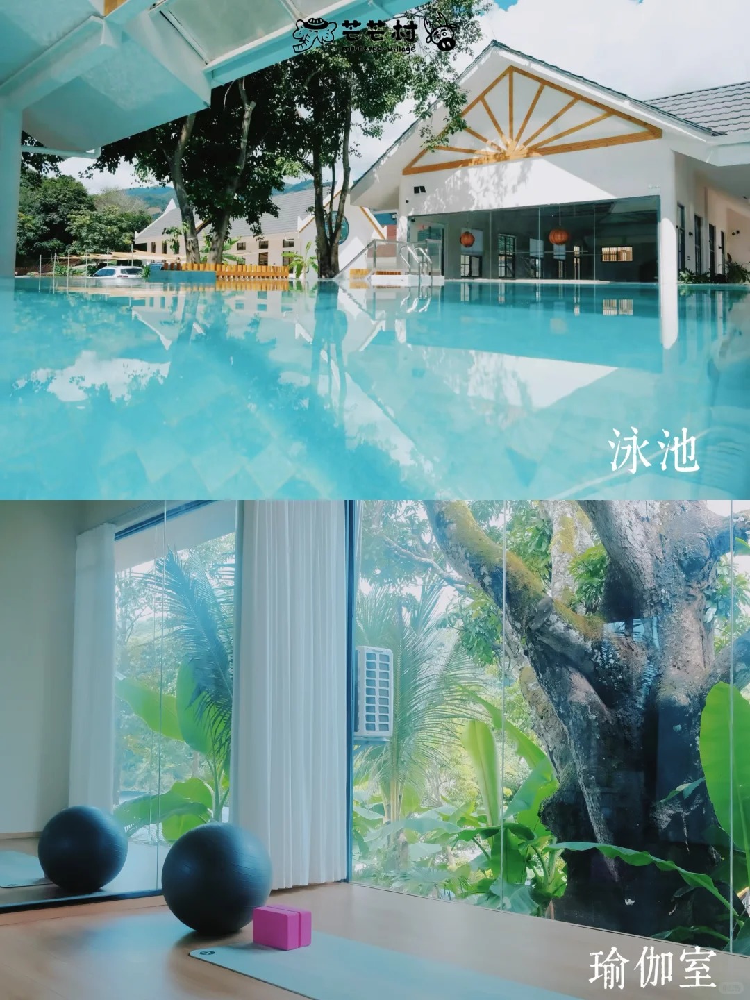 泳池 · 瑜伽 · 室内外健身